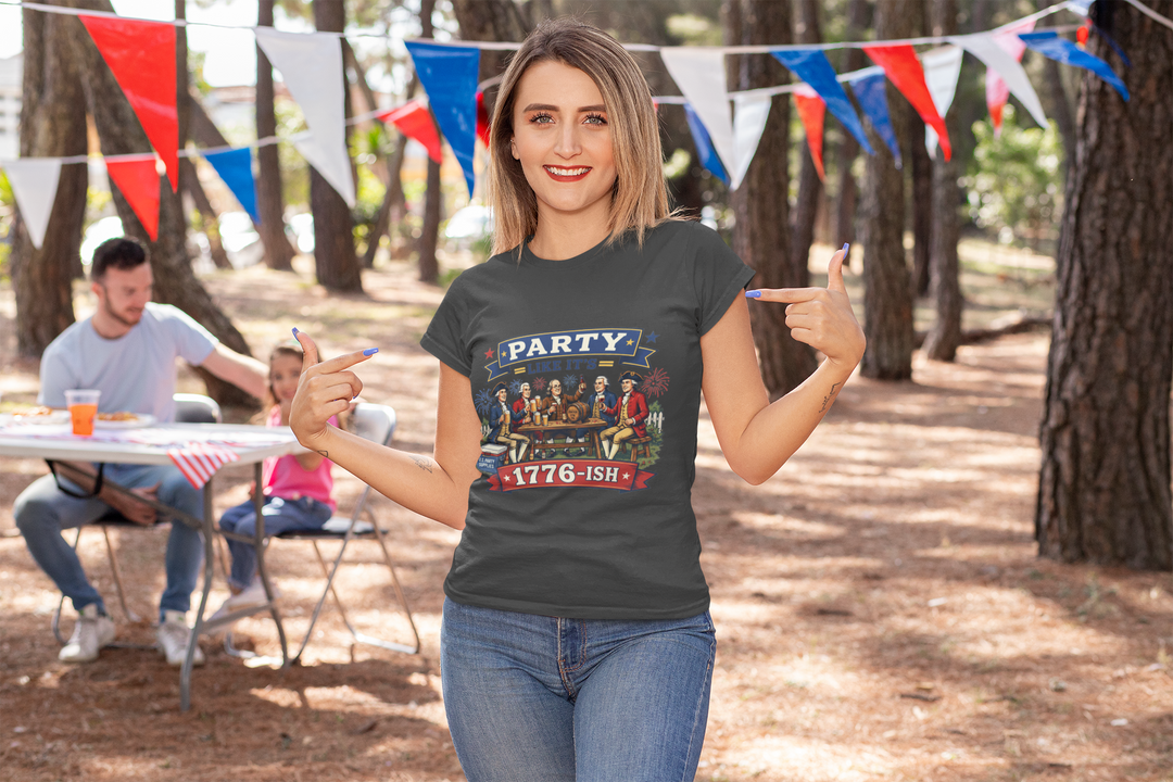 4th of July Celebration Ready-to-Press DTF Transfer | Patriotic USA Design