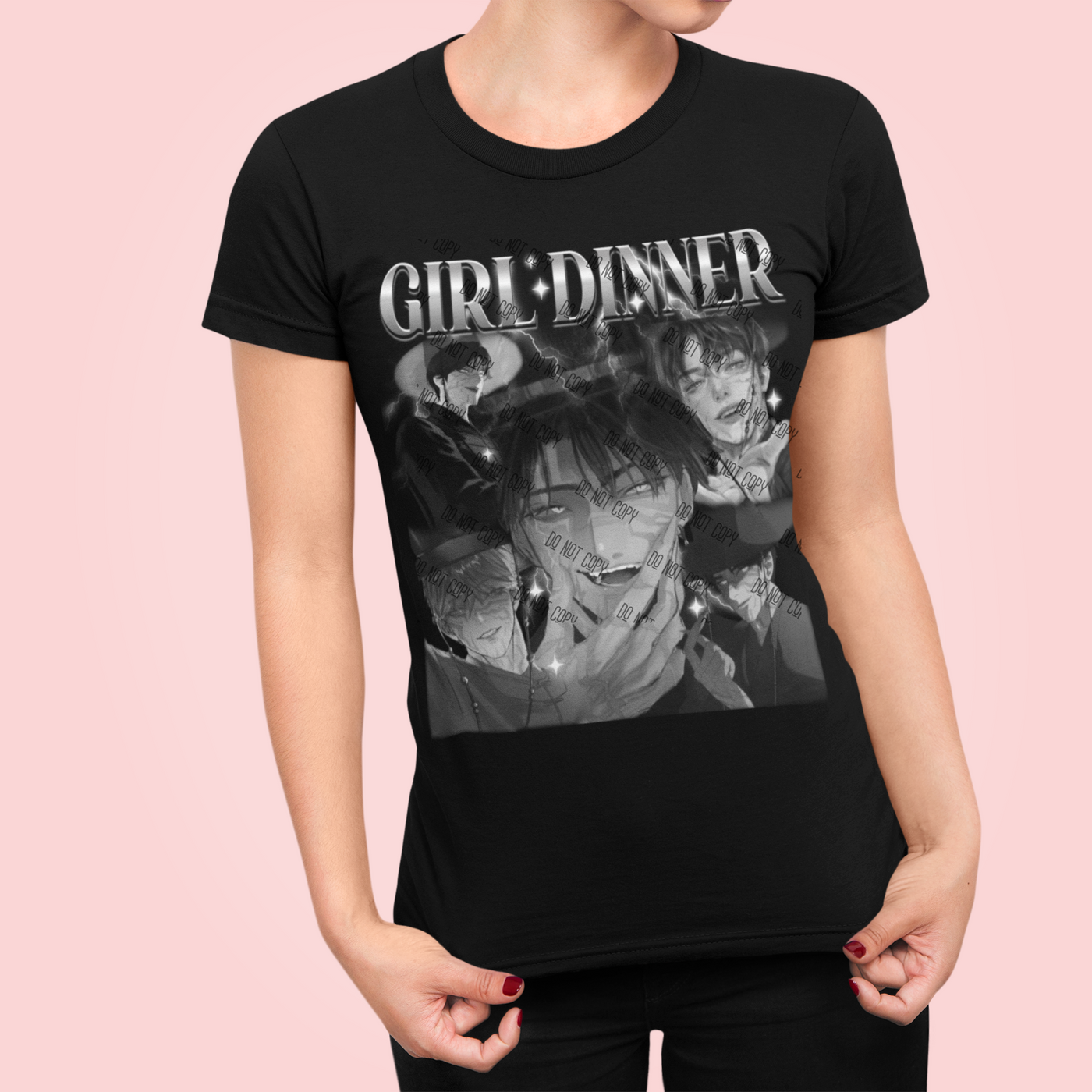 K-Pop Demon Hunter DTF Transfer | Anime-Inspired Ready-to-Press Design