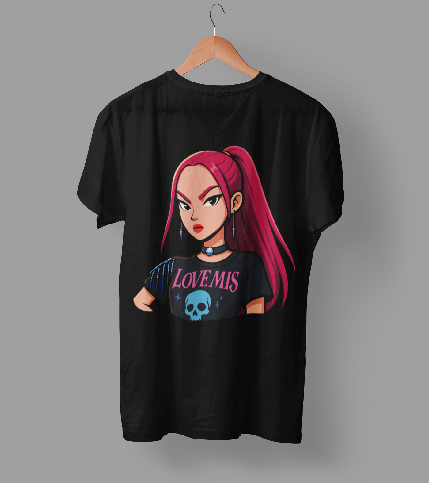 K-Pop Demon Hunter DTF Transfer | Ready-to-Press Anime-Inspired Design