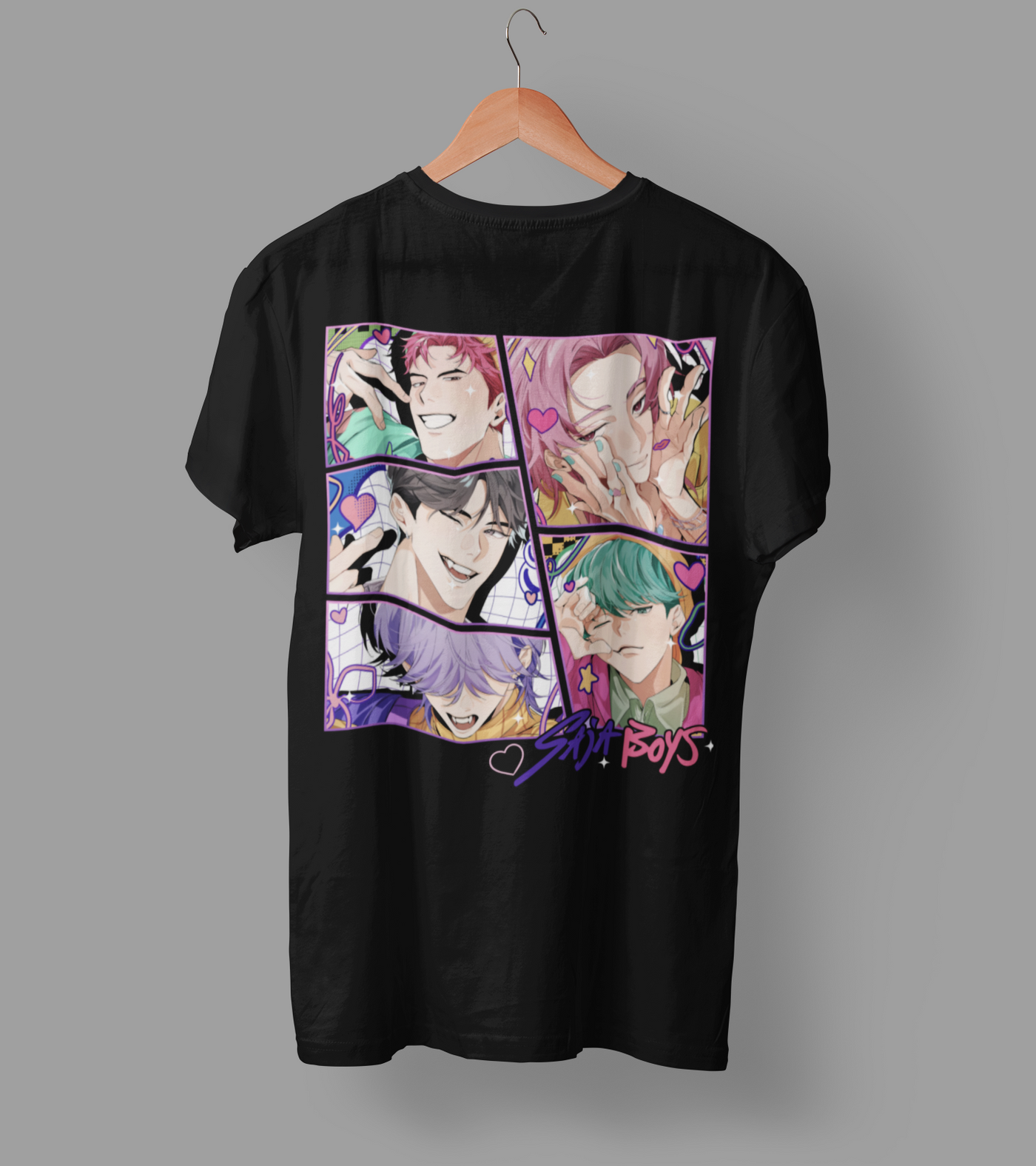 K-Pop Demon Hunter DTF Transfer | Ready-to-Press Anime-Inspired Design
