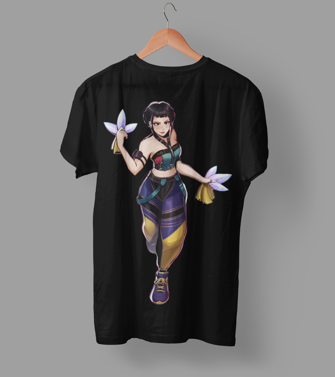 K-Pop Demon Hunter DTF Transfer | Ready-to-Press Anime-Inspired Design
