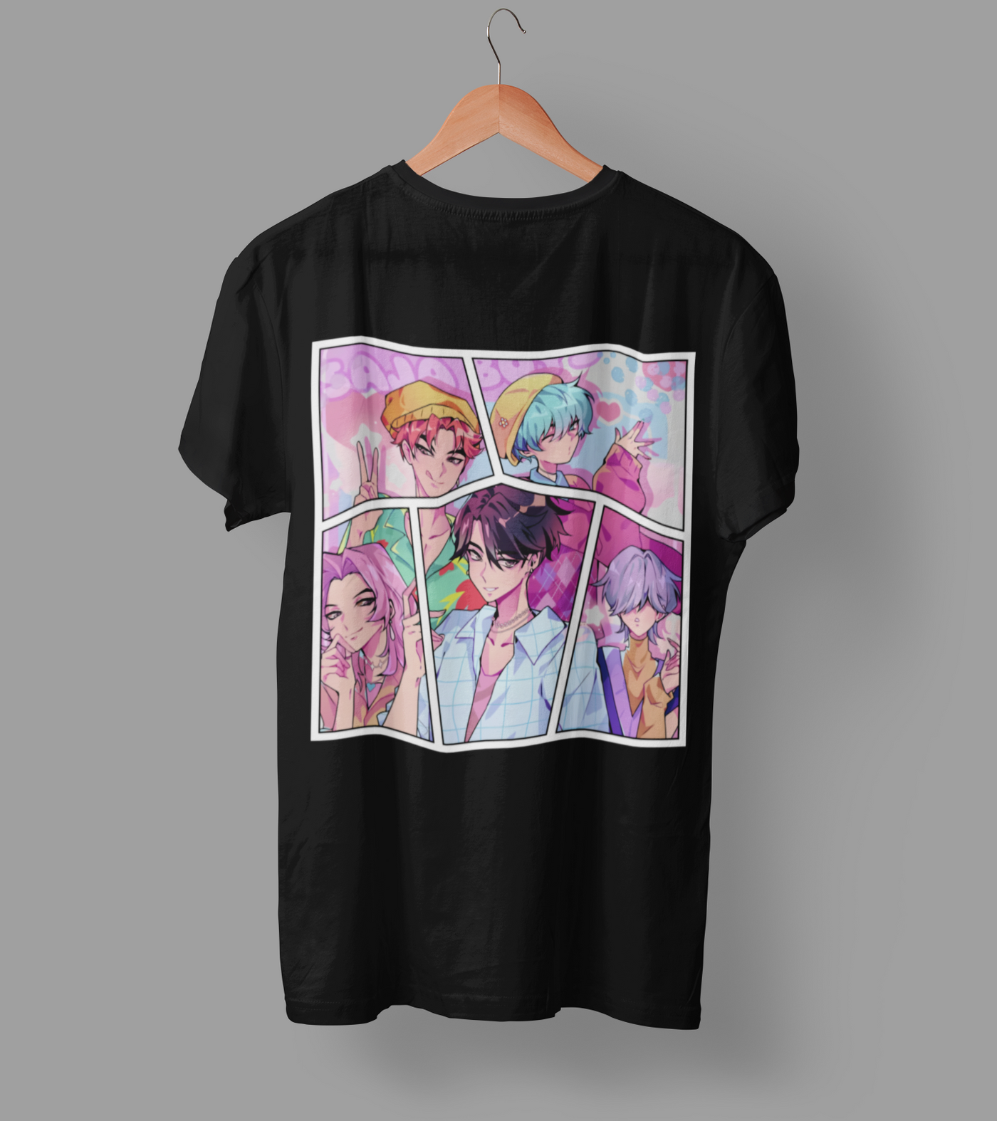 K-Pop Demon Hunter DTF Transfer | Ready-to-Press Anime-Inspired Design