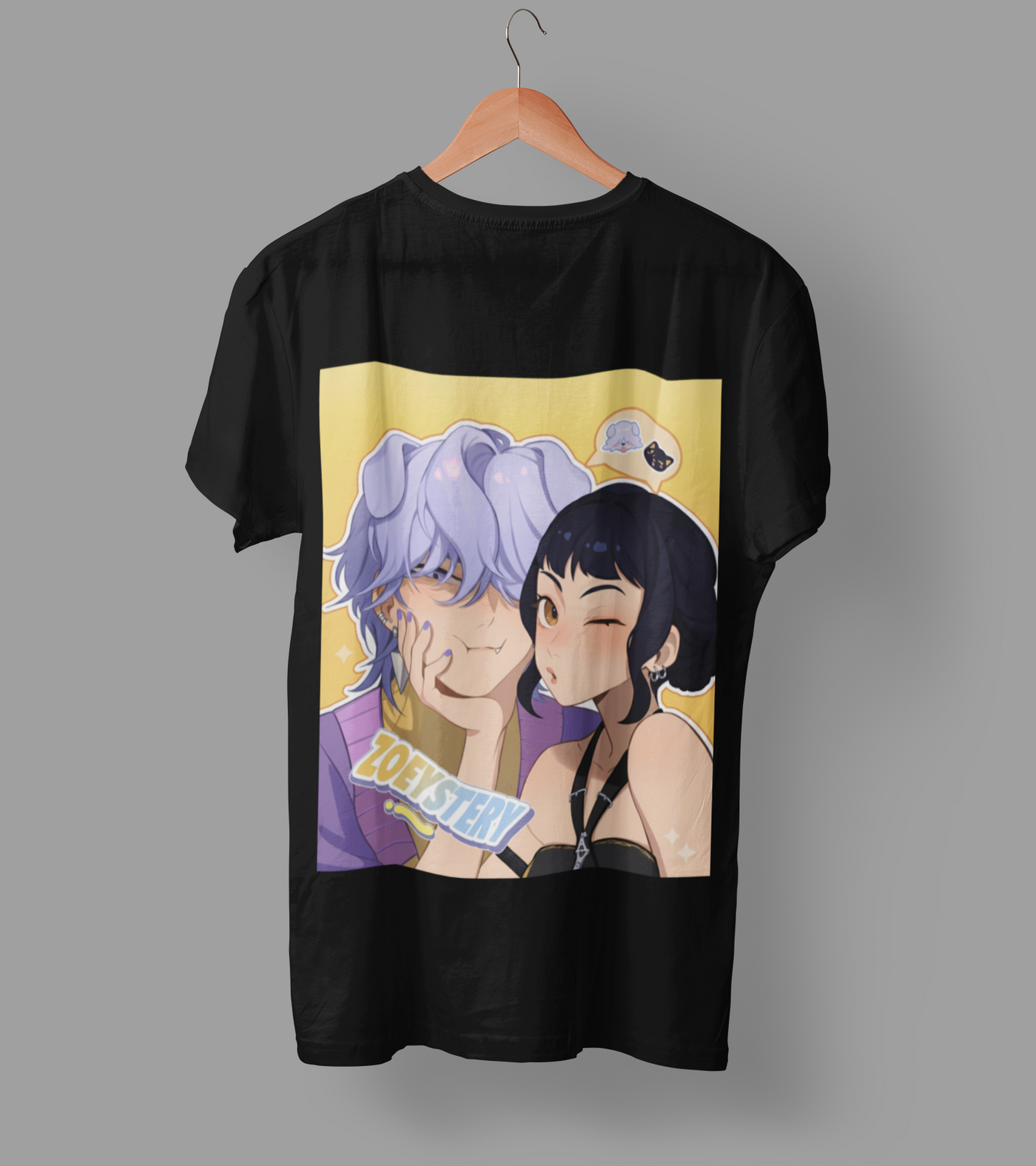 K-Pop Demon Hunter DTF Transfer | Ready-to-Press Anime-Inspired Design