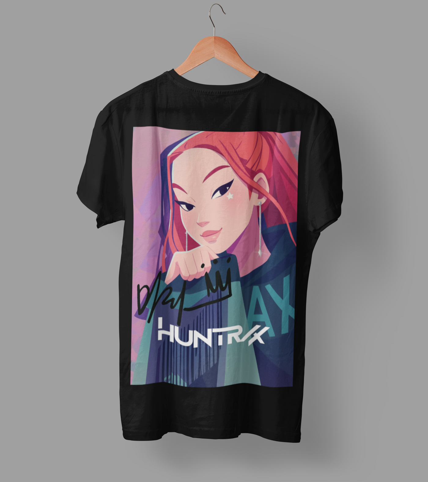 K-Pop Demon Hunter DTF Transfer | Ready-to-Press Anime-Inspired Design