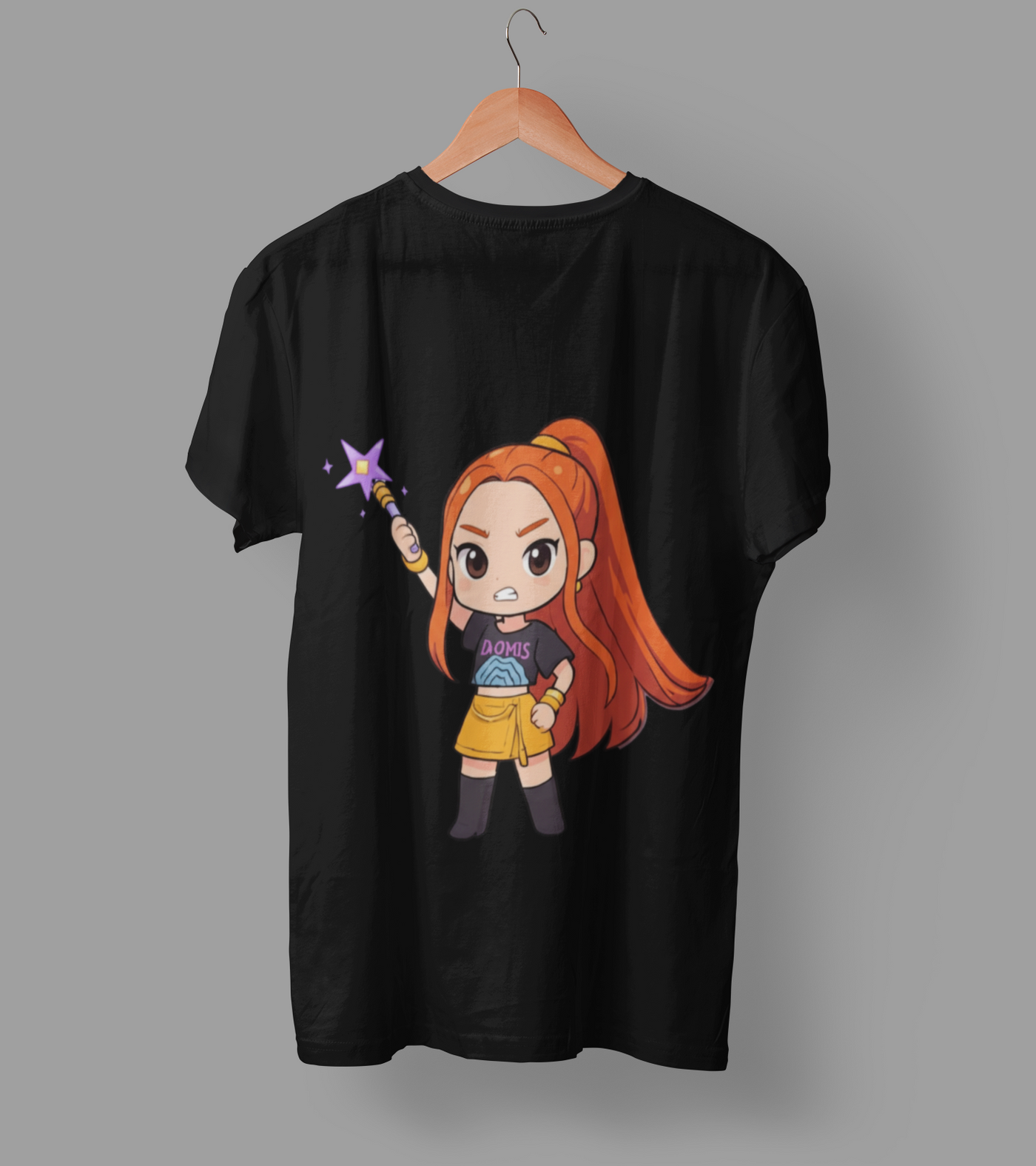 K-Pop Demon Hunter DTF Transfer | Ready-to-Press Anime-Inspired Design
