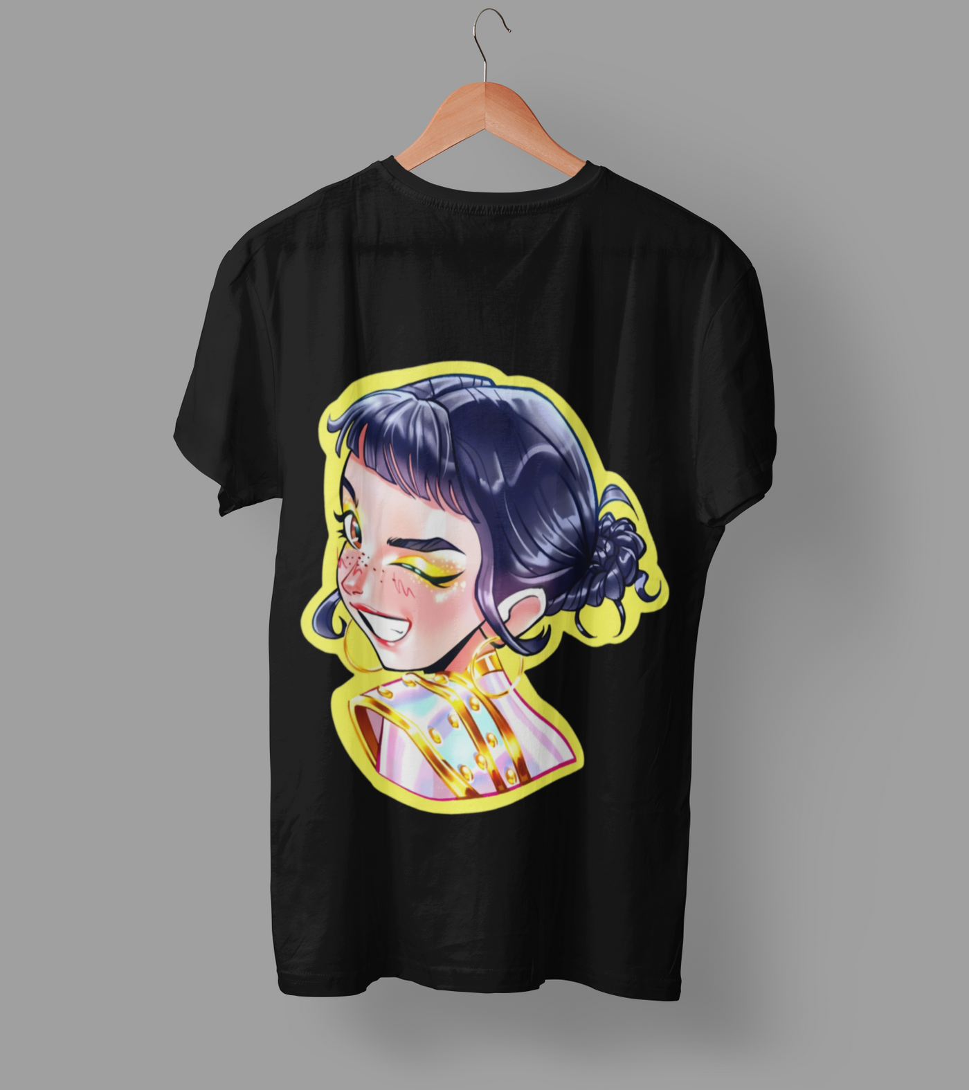 K-Pop Demon Hunter DTF Transfer | Ready-to-Press Anime-Inspired Design