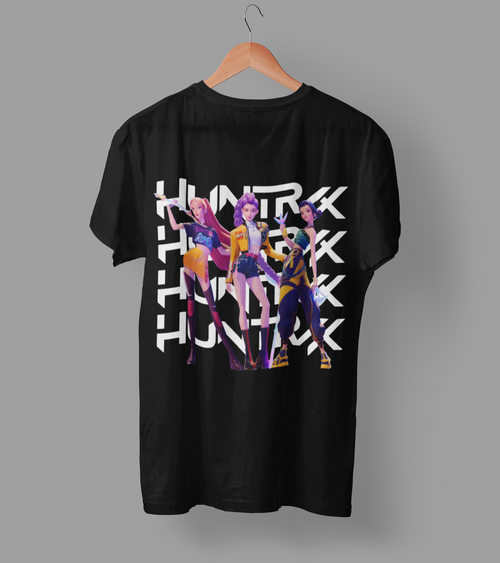 K-Pop Demon Hunter DTF Transfer | Ready-to-Press Anime-Inspired Design