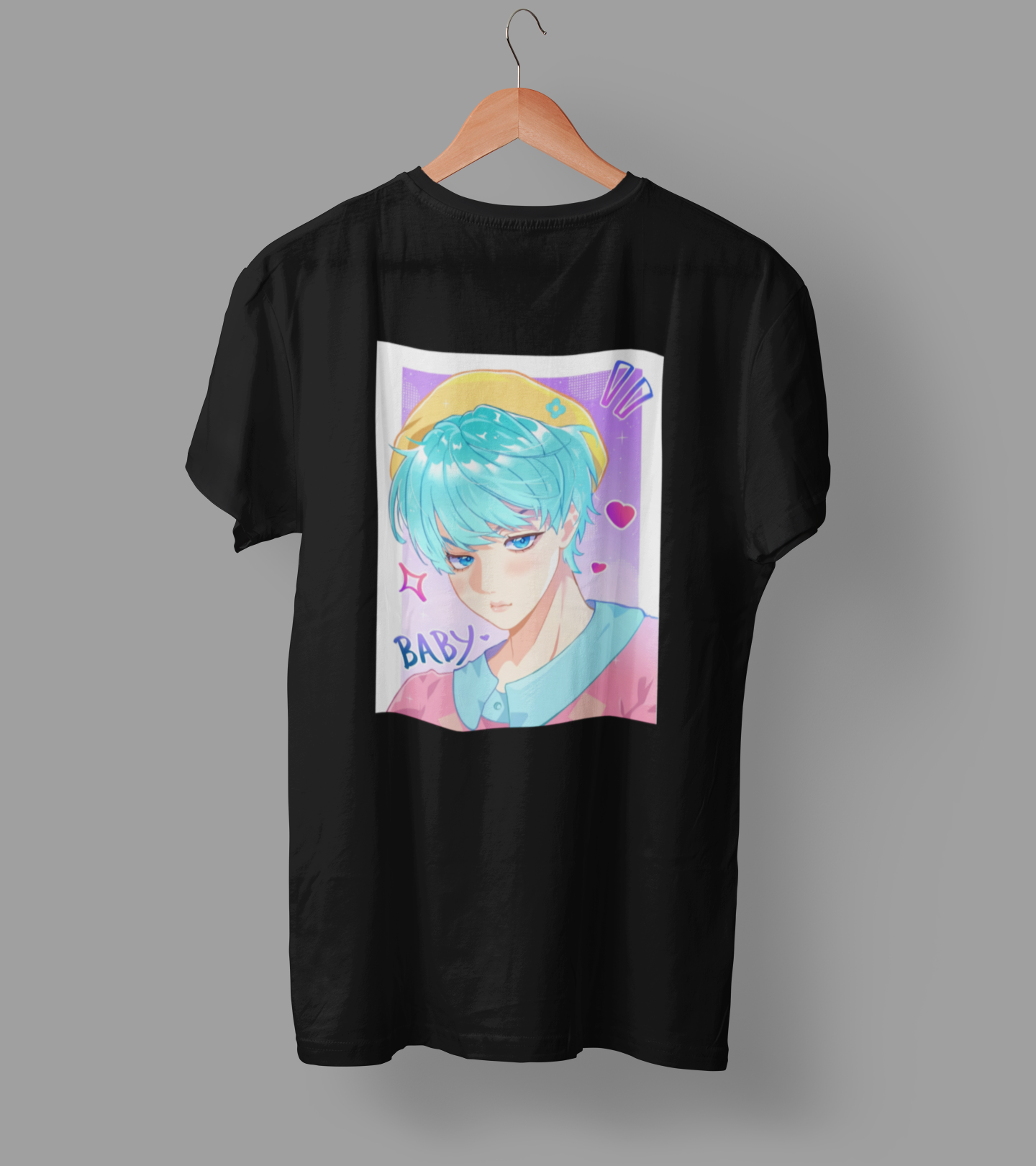 K-Pop Demon Hunter DTF Transfer | Ready-to-Press Anime-Inspired Design