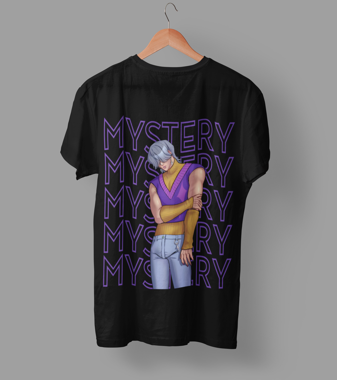 K-Pop Demon Hunter DTF Transfer | Ready-to-Press Anime-Inspired Design