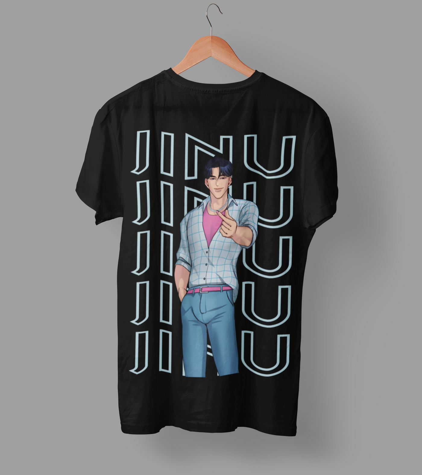K-Pop Demon Hunter DTF Transfer | Ready-to-Press Anime-Inspired Design