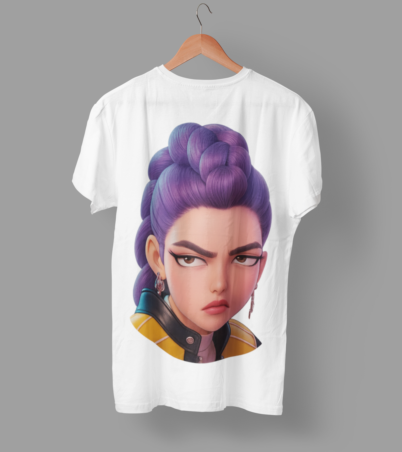 K-Pop Demon Hunter DTF Transfer | Ready-to-Press Anime-Inspired Design