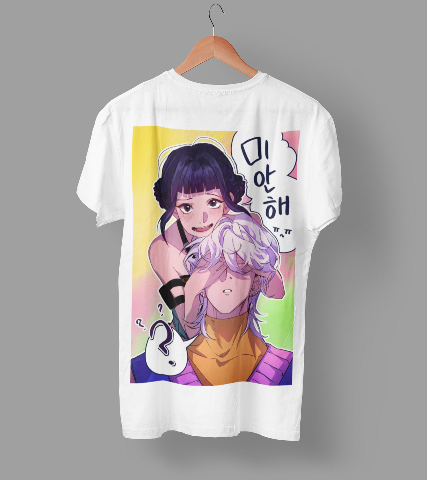 K-Pop Demon Hunter DTF Transfer | Ready-to-Press Anime-Inspired Design
