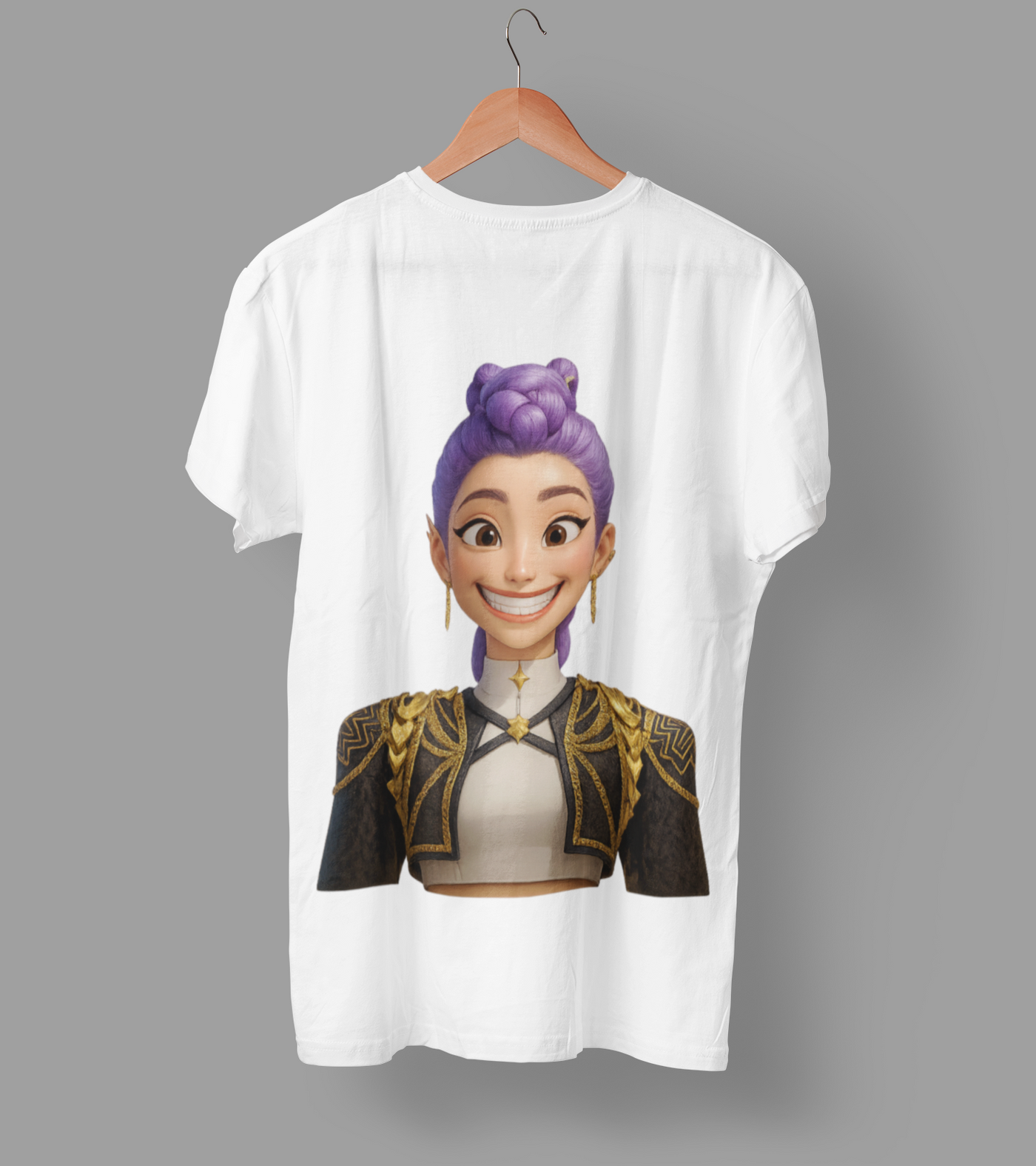 K-Pop Demon Hunter DTF Transfer | Ready-to-Press Anime-Inspired Design