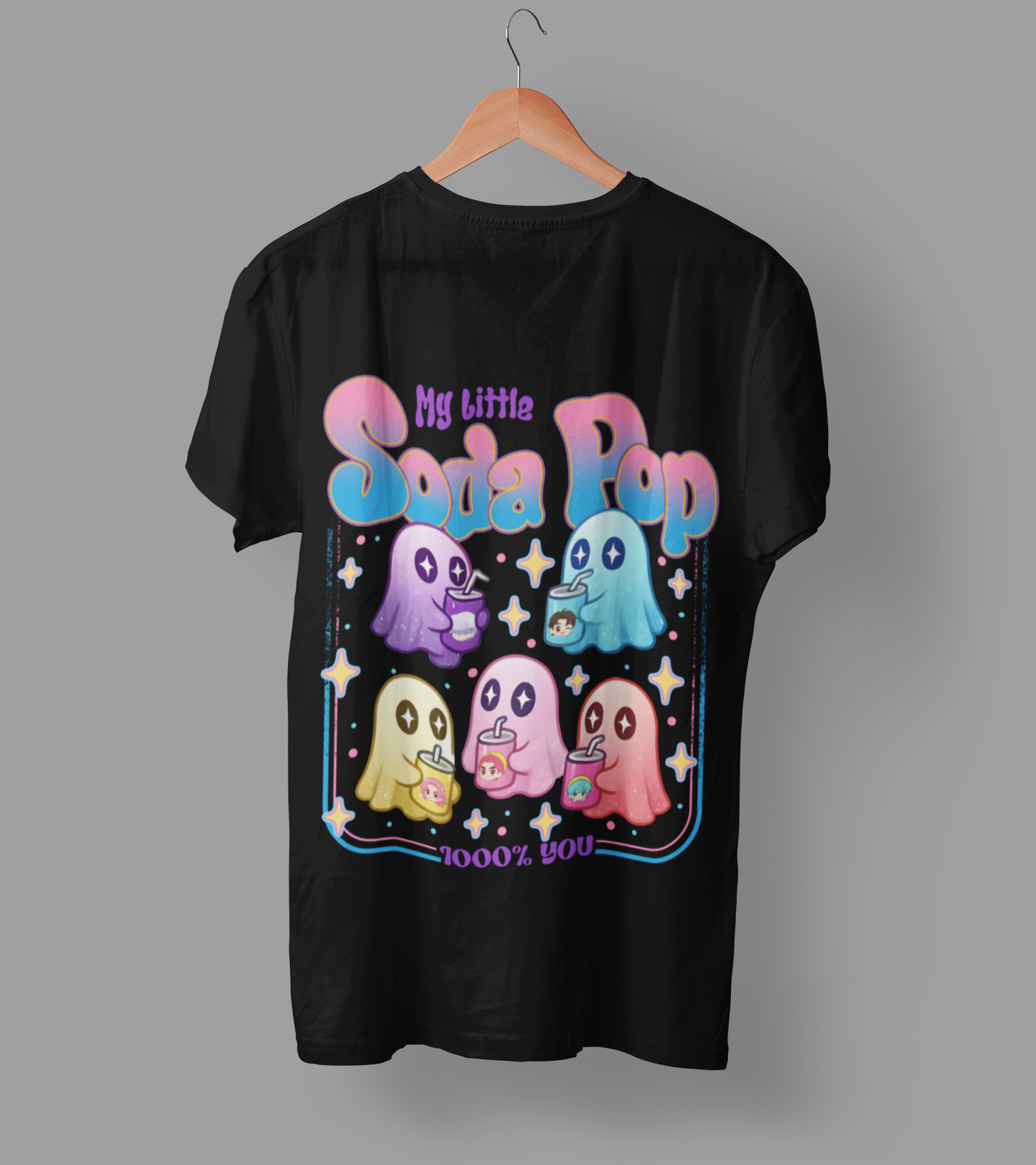 K-Pop Demon Hunter DTF Transfer | Ready-to-Press Anime-Inspired Design