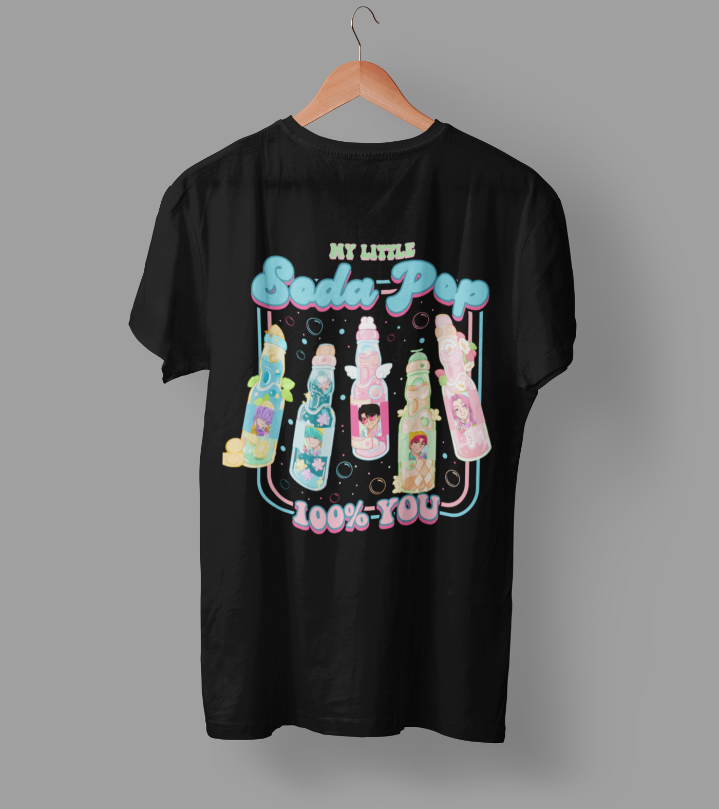 K-Pop Demon Hunter DTF Transfer | Ready-to-Press Anime-Inspired Design