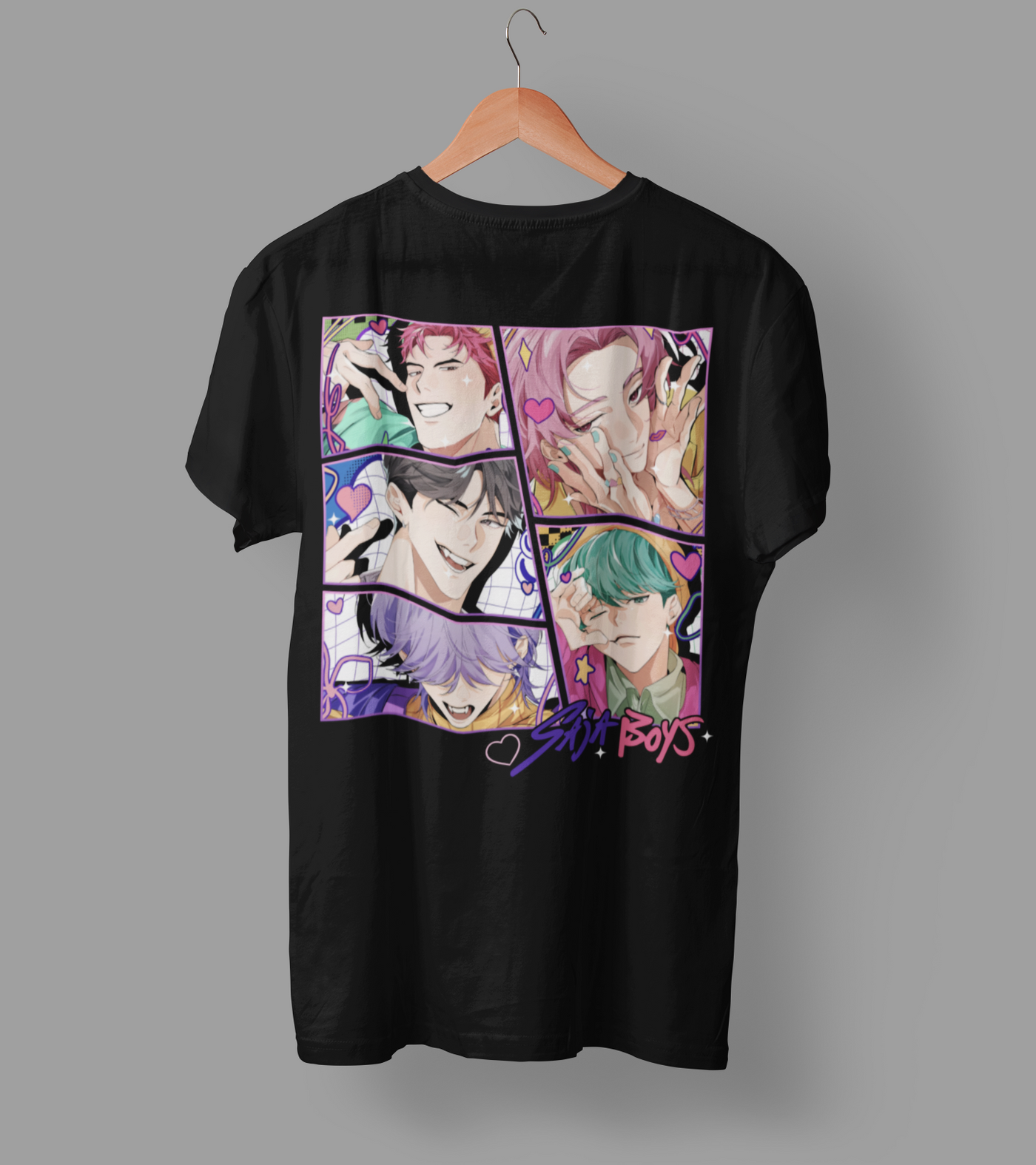 K-Pop Demon Hunter DTF Transfer | Ready-to-Press Anime-Inspired Design