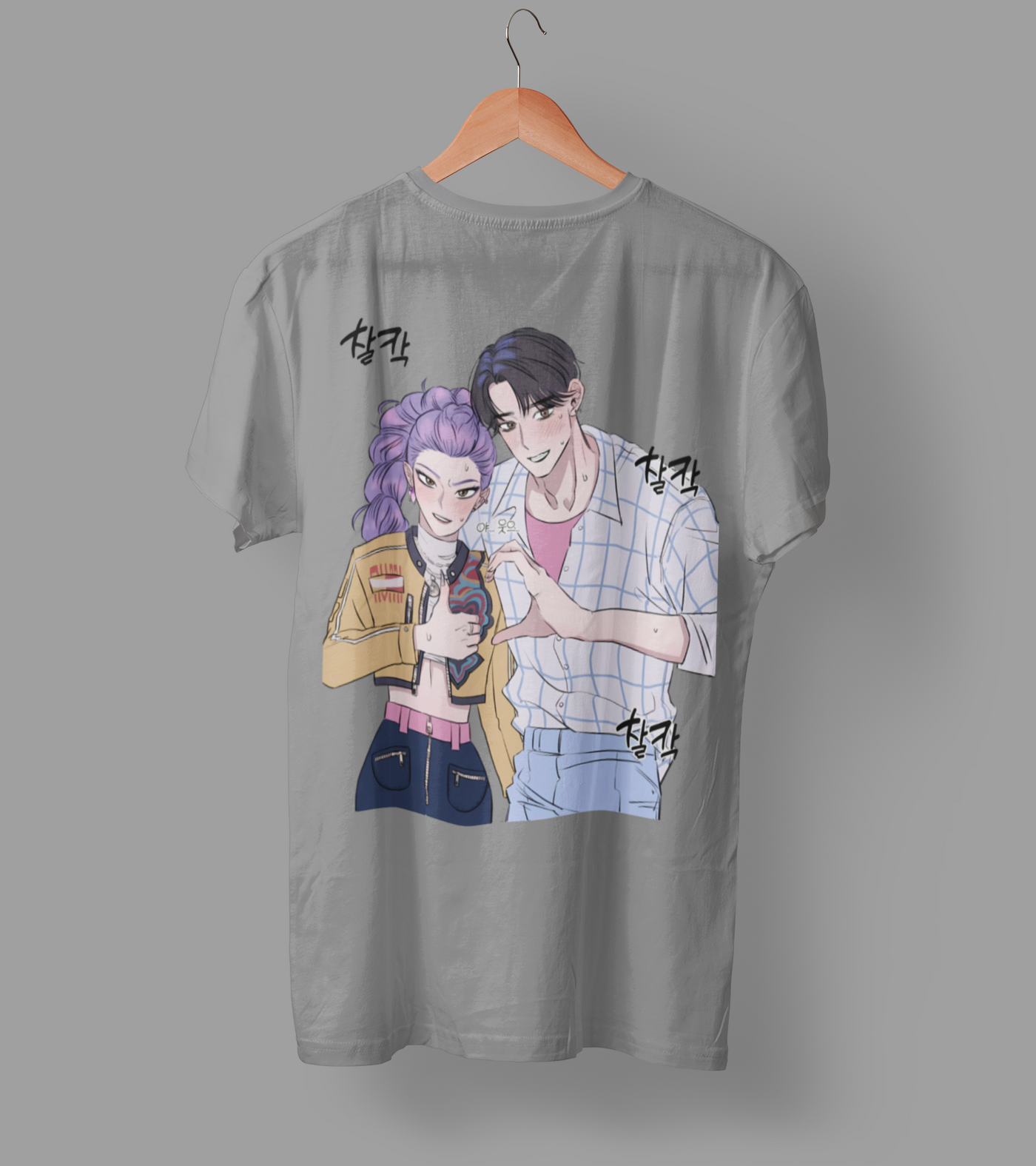 K-Pop Demon Hunter DTF Transfer | Ready-to-Press Anime-Inspired Design