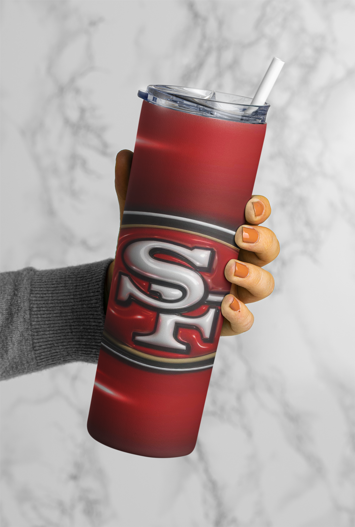 Football Game Day 20oz Sublimation Tumbler Wrap – Ready to Print for Sports Fans