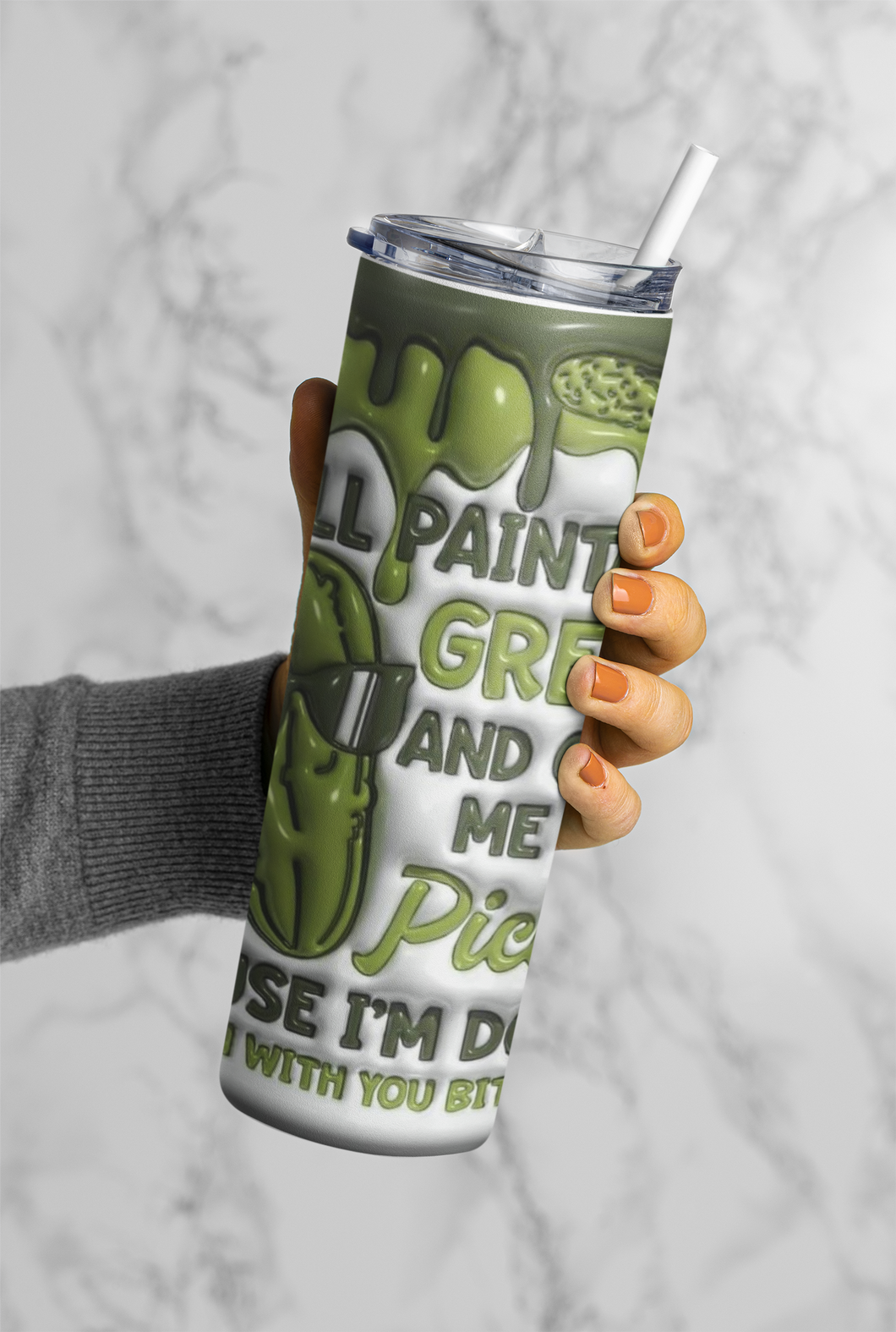 Pickle 20oz sublimation print