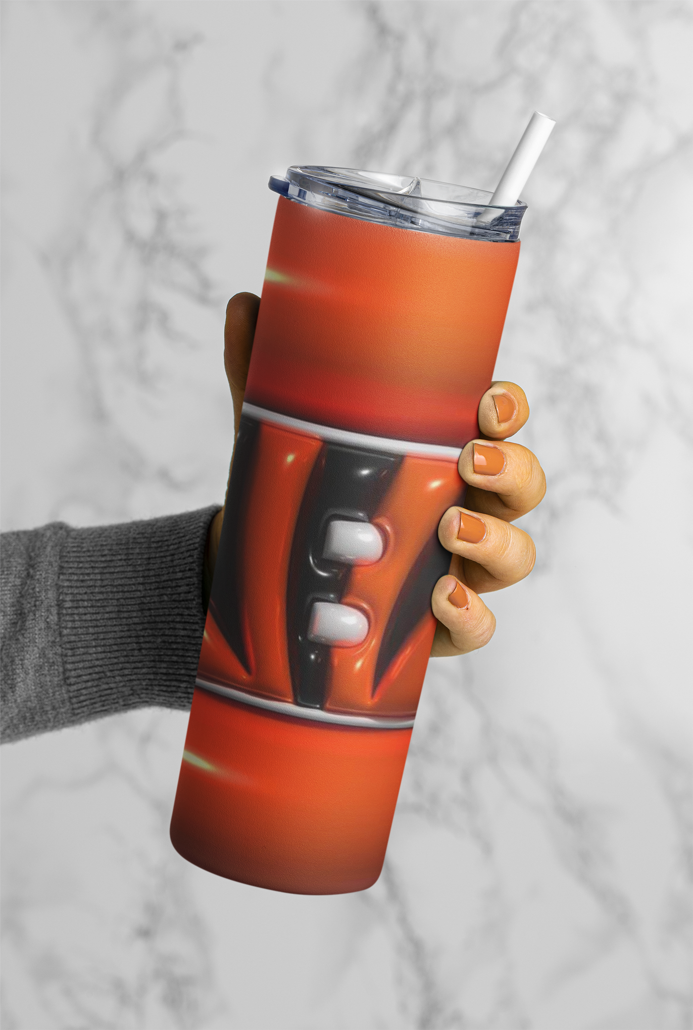 Football Game Day 20oz Sublimation Tumbler Wrap – Ready to Print for Sports Fans