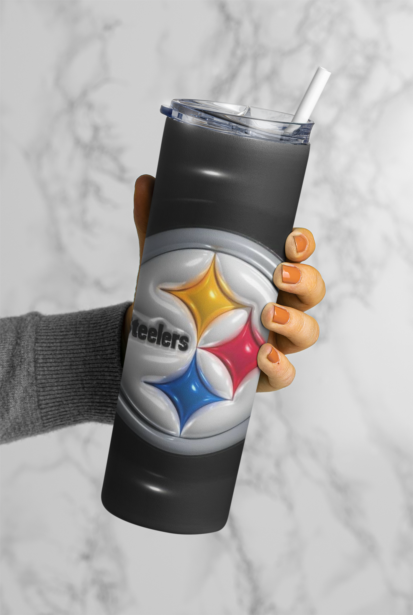 Football Game Day 20oz Sublimation Tumbler Wrap – Ready to Print for Sports Fans