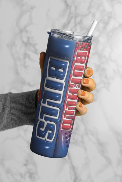Football Game Day 20oz Sublimation Tumbler Wrap – Ready to Print for Sports Fans