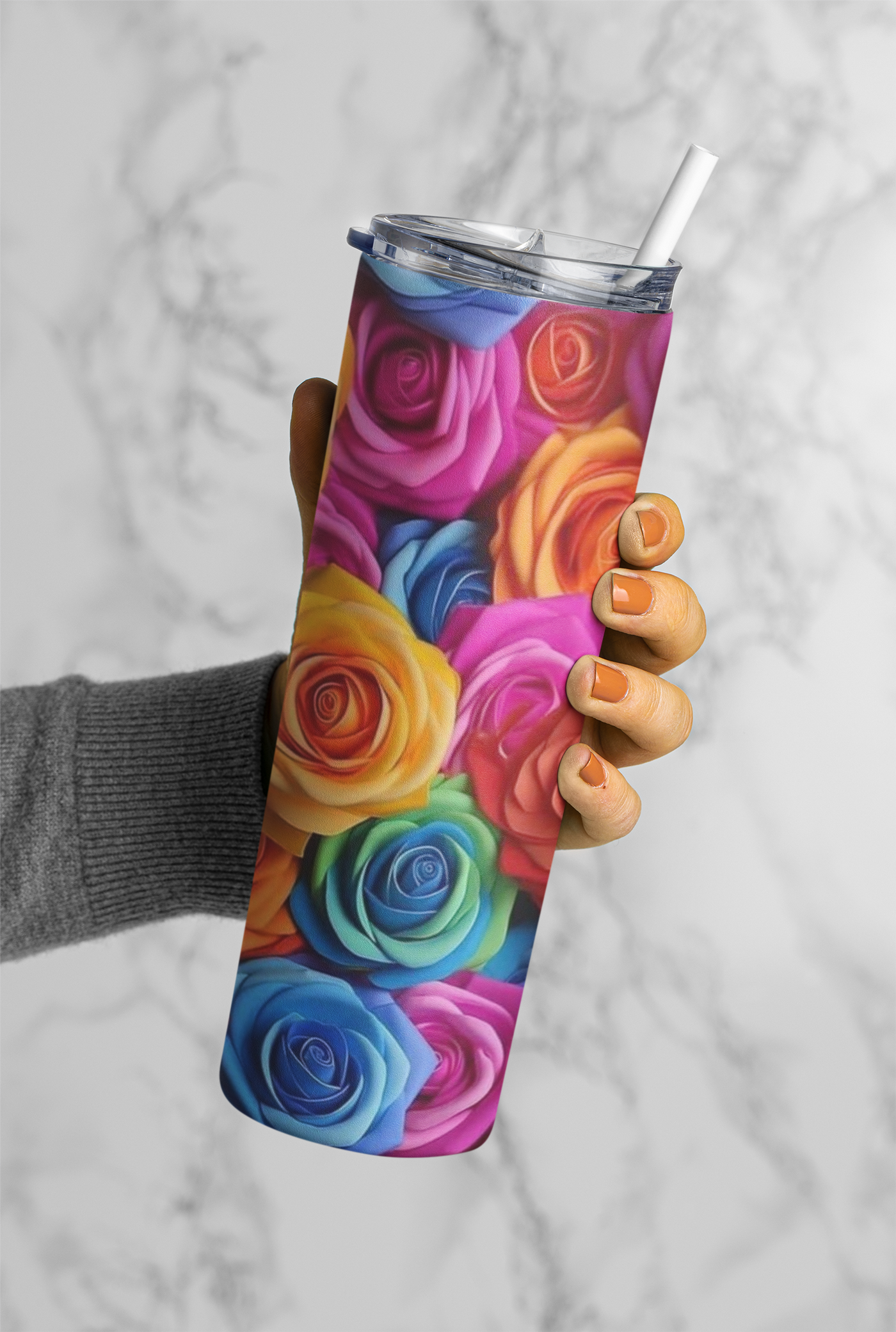 Flowers 20oz sublimation print