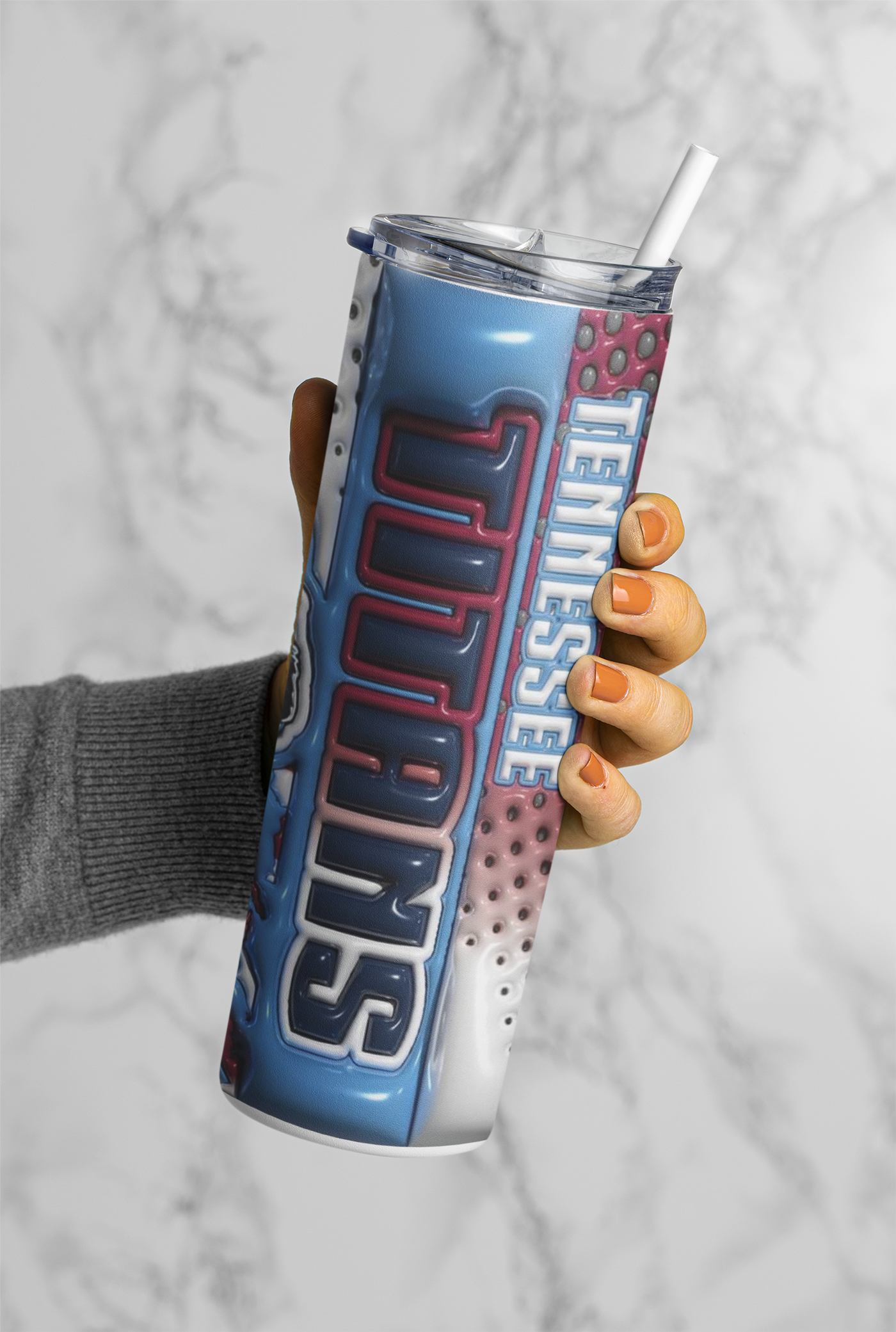 Football Game Day 20oz Sublimation Tumbler Wrap – Ready to Print for Sports Fans
