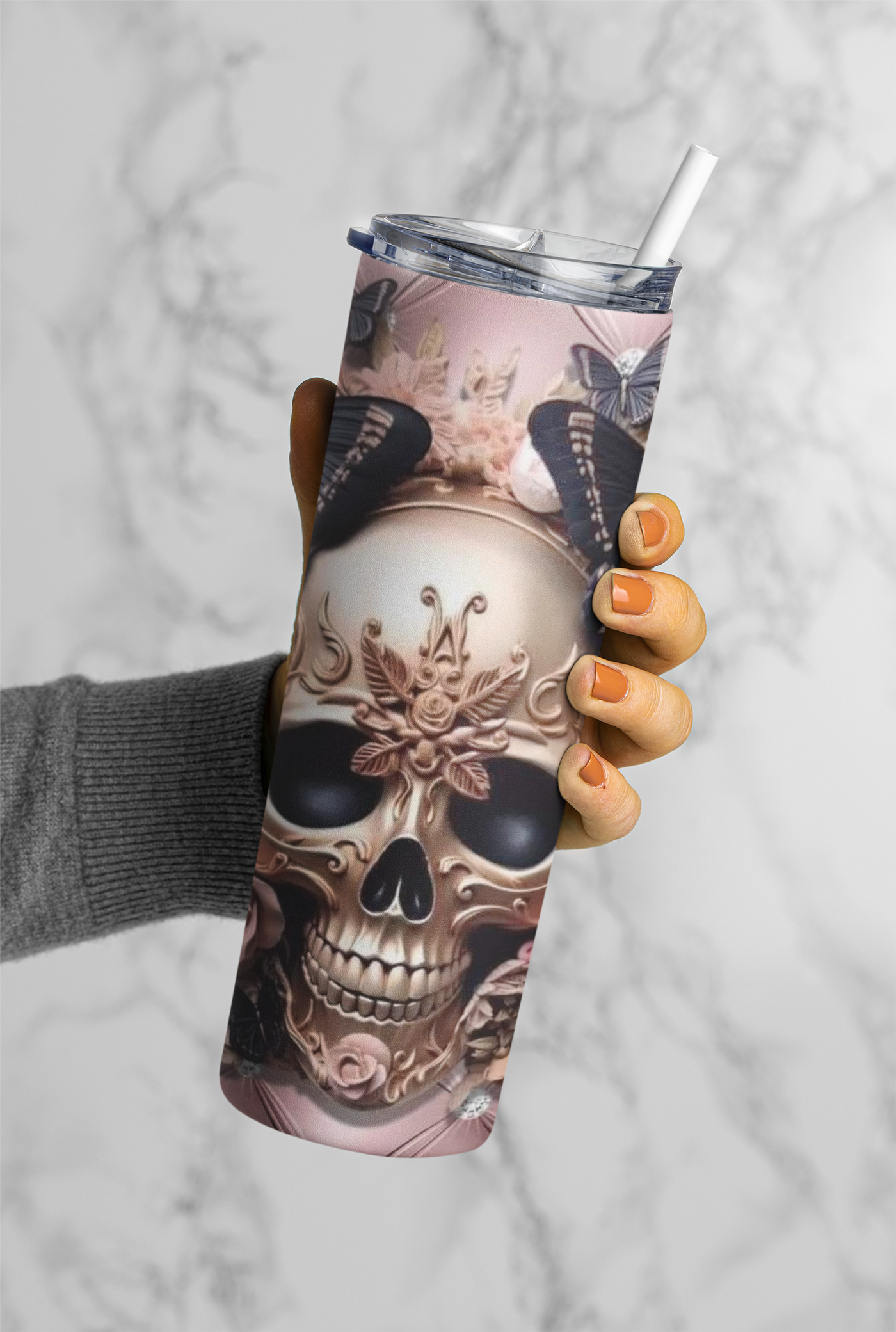 Skull  20oz sublimation print
