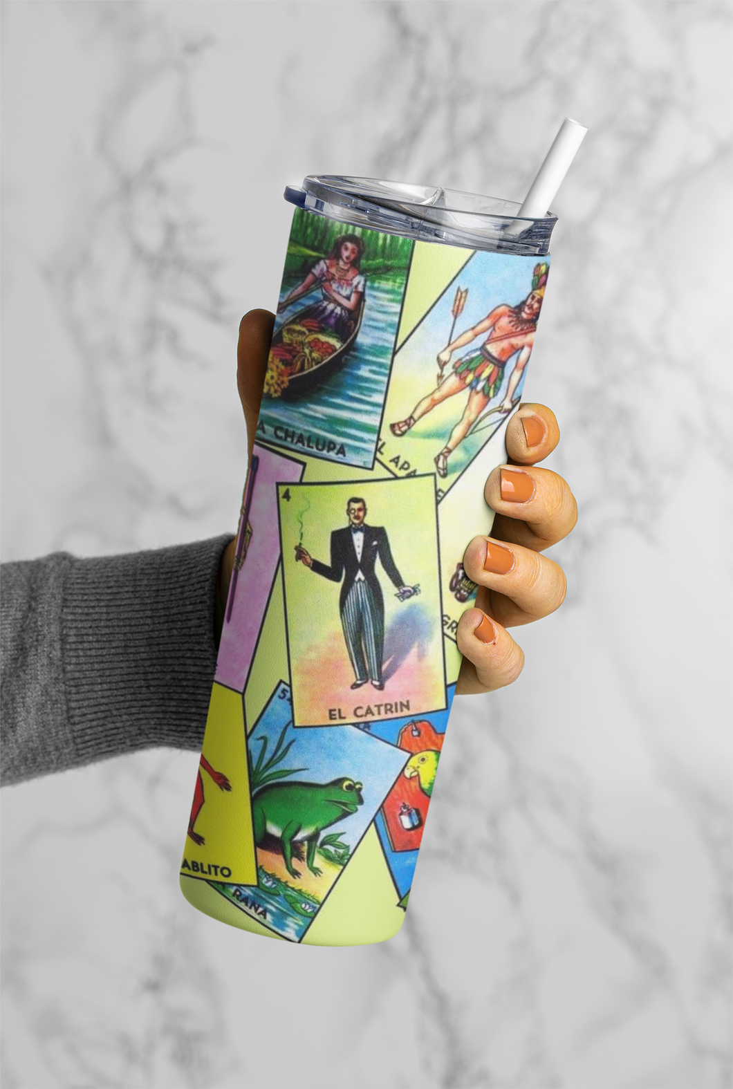 Loteria 20oz sublimation print