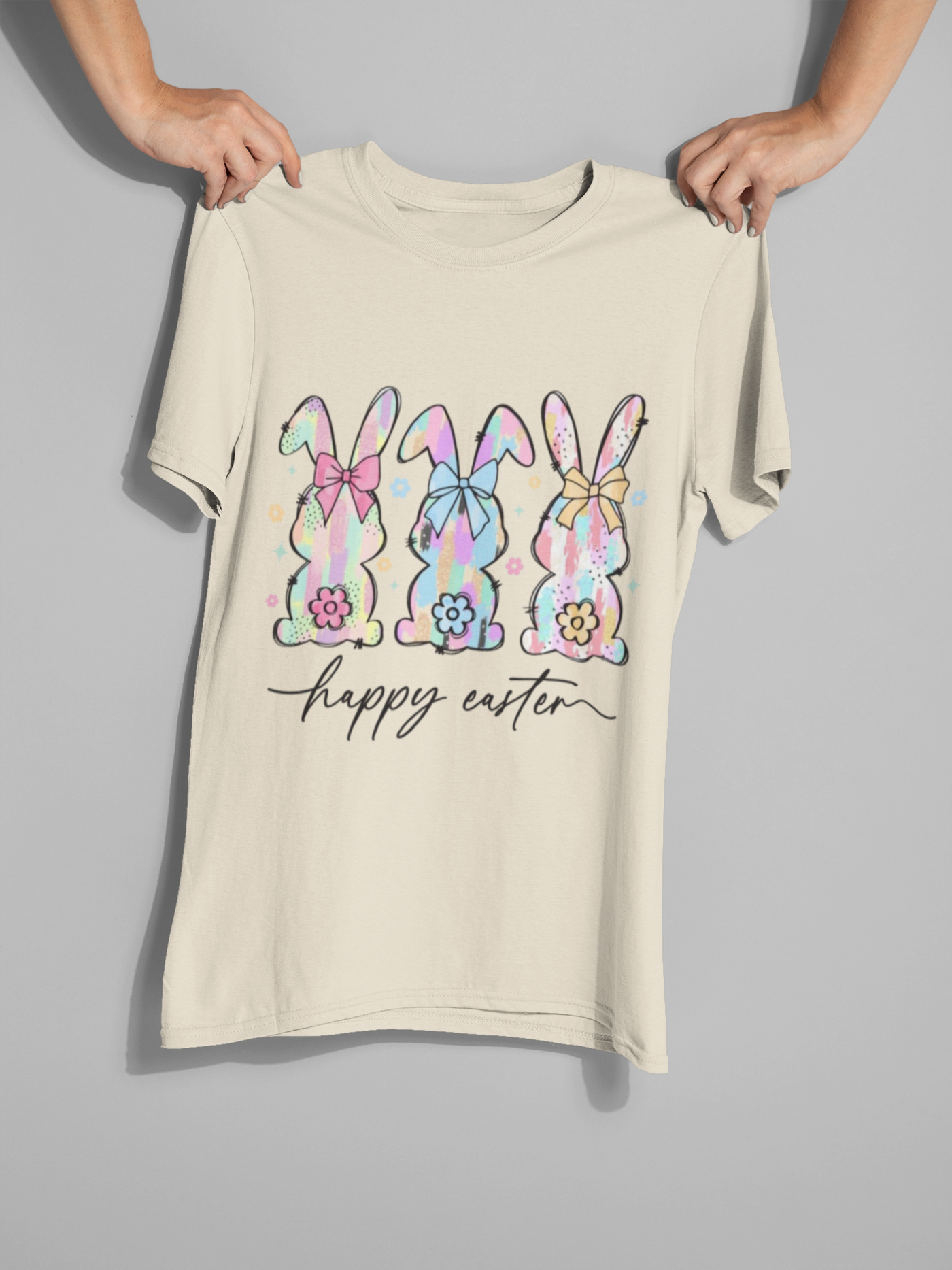 Easter DTF Transfer – Vibrant Spring Design for Custom Shirts, Bags & Gifts