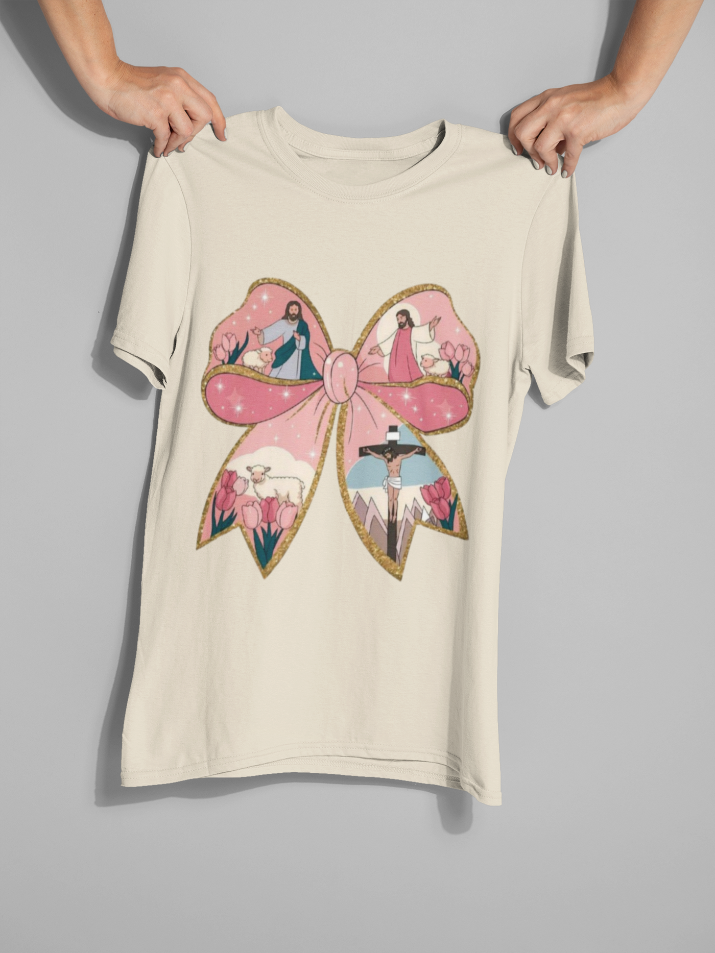 Easter DTF Transfer – Vibrant Spring Design for Custom Shirts, Bags & Gifts