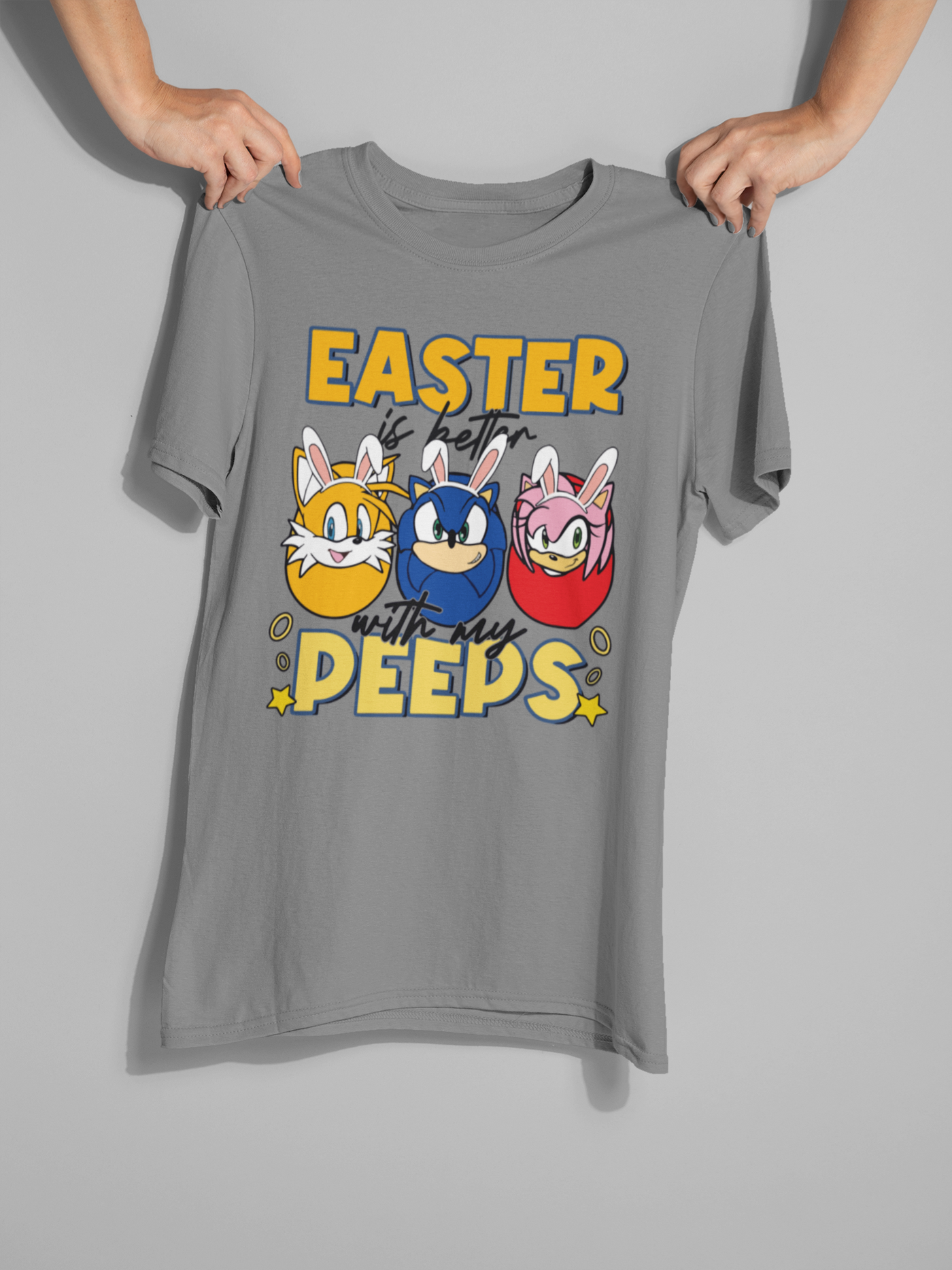 Easter DTF Transfer – Vibrant Spring Design for Custom Shirts, Bags & Gifts