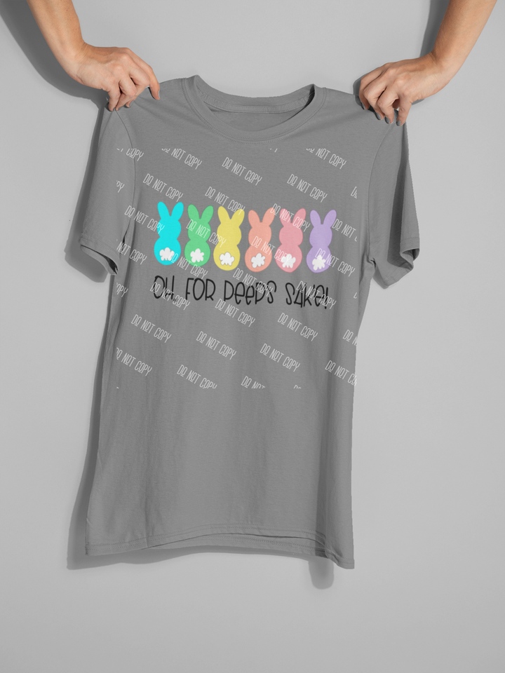 Easter DTF Transfer – Vibrant Spring Design for Custom Shirts, Bags & Gifts
