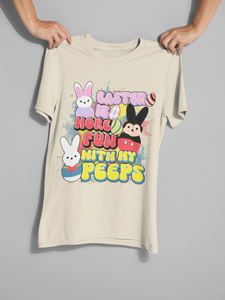 Chillin' With My Peeps DTF Transfer – Ready to Press Easter Design
