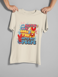 Chillin' With My Peeps DTF Transfer – Ready to Press Easter Design