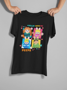 Chillin' With My Peeps DTF Transfer – Ready to Press Easter Design