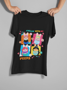 Chillin' With My Peeps DTF Transfer – Ready to Press Easter Design