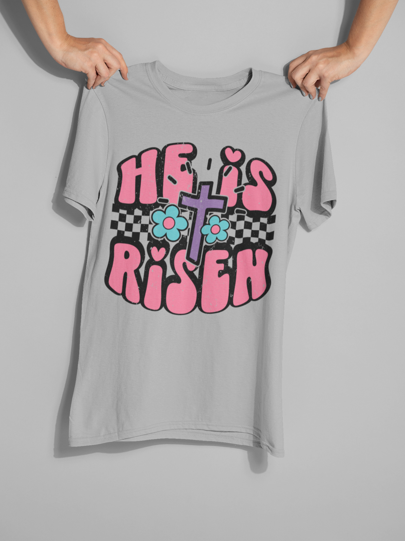 He is Risen DTF Transfer – Ready to Press Christian Easter Design