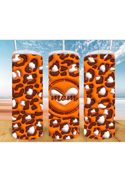 Mom 3D 20oz Tumbler Sublimation Print - KT SUBLIMATION, DTF AND MORE LLC