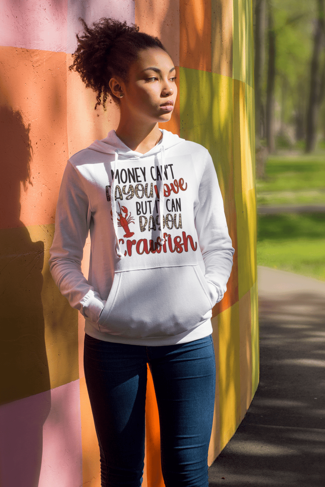 Money Can't bayou Love but it can Bayou Crawfish DTF - KT SUBLIMATION, DTF AND MORE LLC