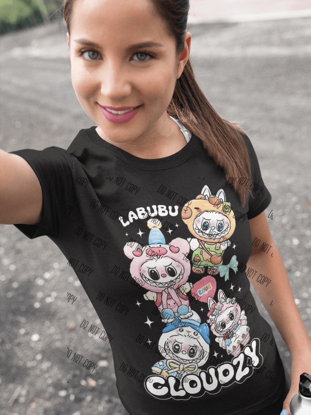 Monster DTF Transfer – Cute Pop Mart Character for T-Shirts & Apparel - KT SUBLIMATION, DTF AND MORE LLC