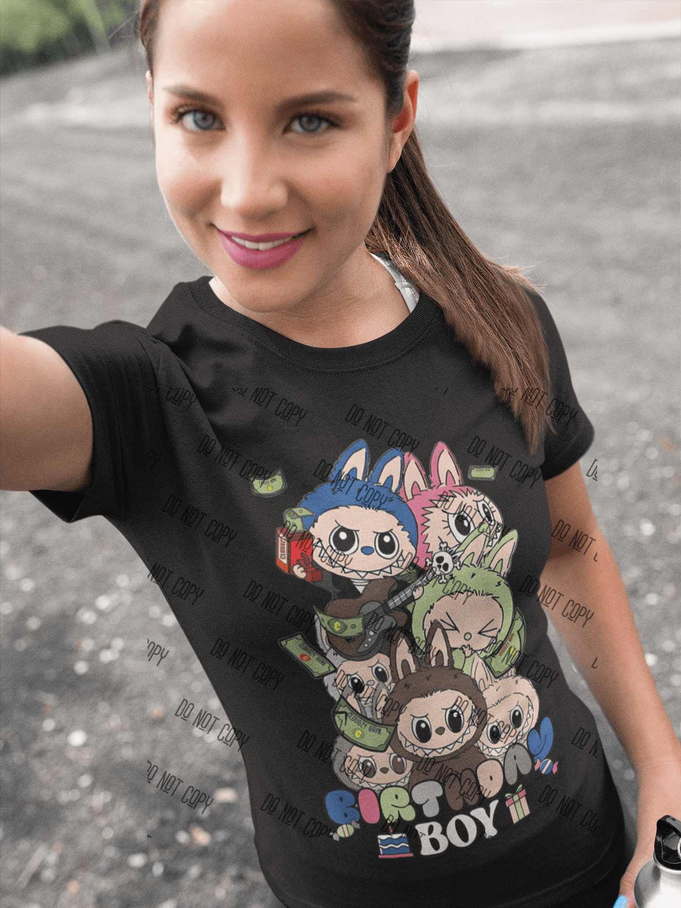 Monster DTF Transfer – Cute Pop Mart Character for T-Shirts & Apparel - KT SUBLIMATION, DTF AND MORE LLC