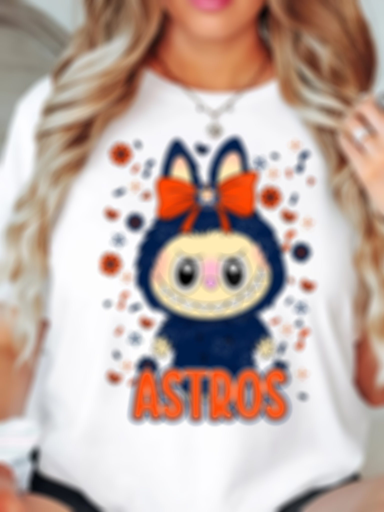 Monster DTF Transfer – Cute Pop Mart Character for T-Shirts & Apparel