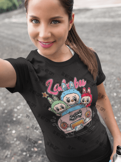 Monster DTF Transfer – Cute Pop Mart Character for T-Shirts & Apparel - KT SUBLIMATION, DTF AND MORE LLC
