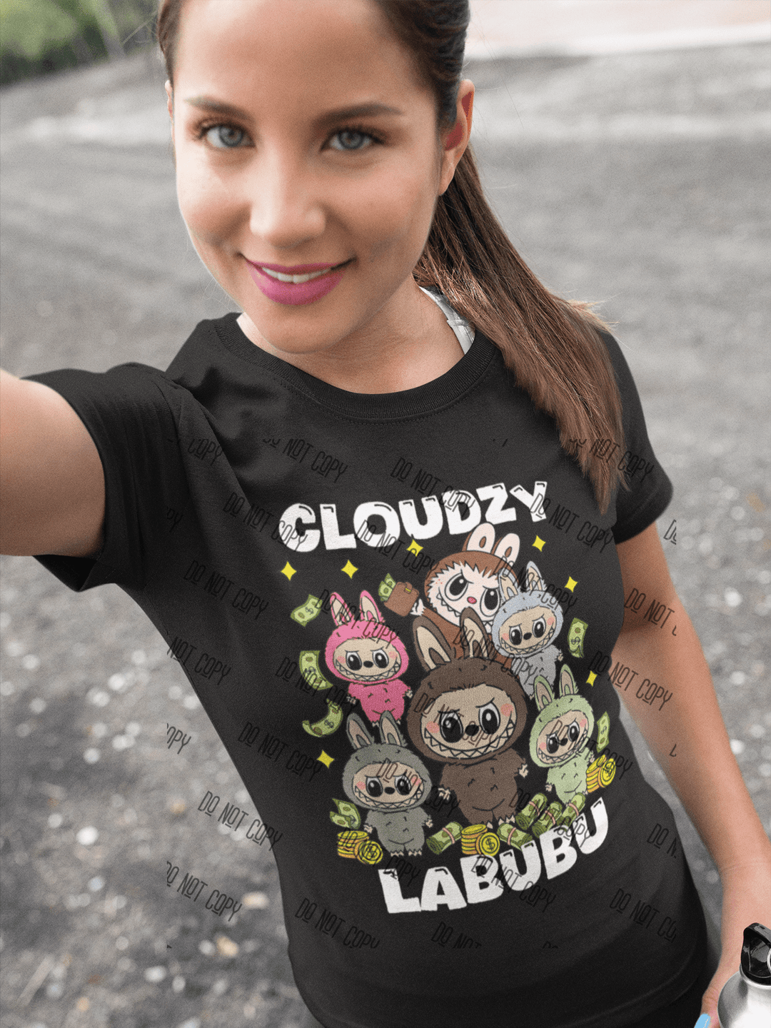 Monster DTF Transfer – Cute Pop Mart Character for T-Shirts & Apparel - KT SUBLIMATION, DTF AND MORE LLC