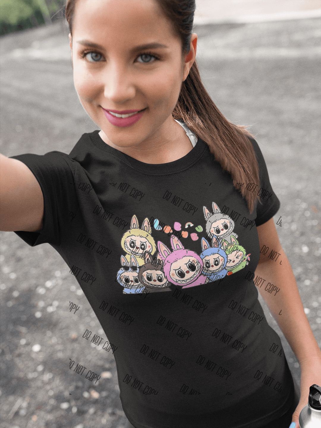 Monster DTF Transfer – Cute Pop Mart Character for T-Shirts & Apparel - KT SUBLIMATION, DTF AND MORE LLC