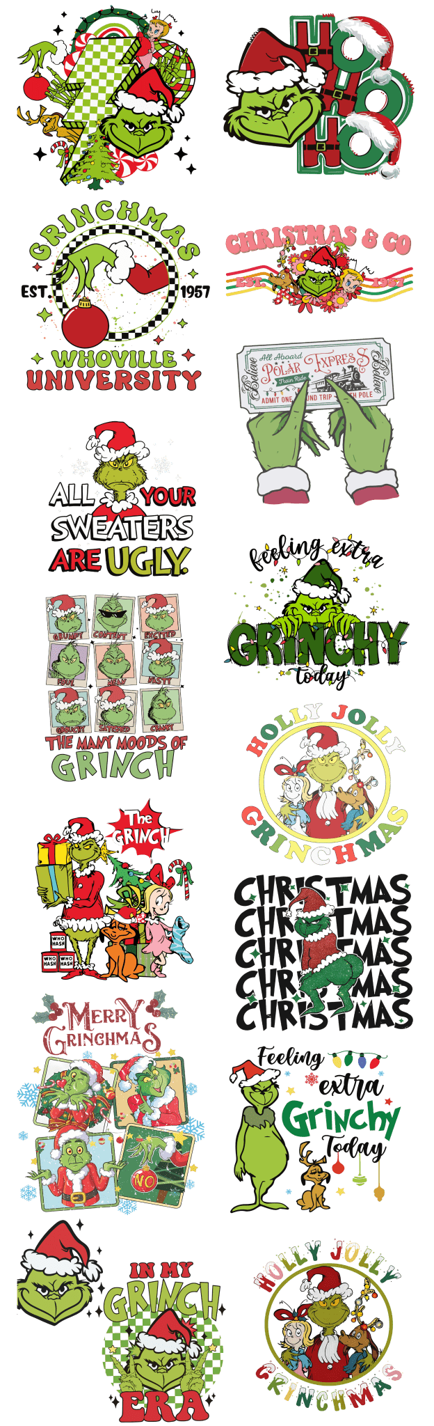 Mr. Green Pre - Made Gang Sheet DTF | Ready - to - Press | Bold & Vibrant Designs - KT SUBLIMATION, DTF AND MORE LLC