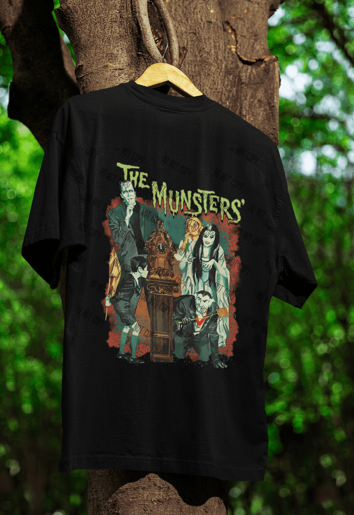Munsters DTF, Old school Halloween ready to press transfer - KT SUBLIMATION, DTF AND MORE LLC