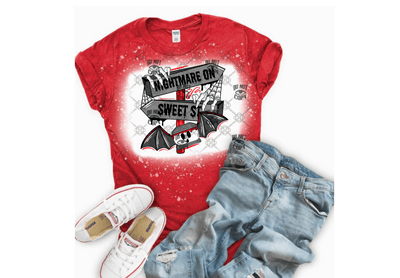 Nightmare on Sweet St DTF ready to press transfer - KT SUBLIMATION, DTF AND MORE LLC